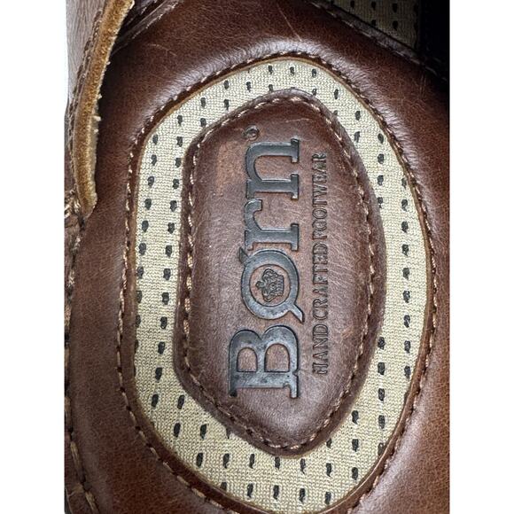 Born Crown Robert Men\'s 13 M Slide Sandals Brown Leather Slip-On Slide Casual main image 11